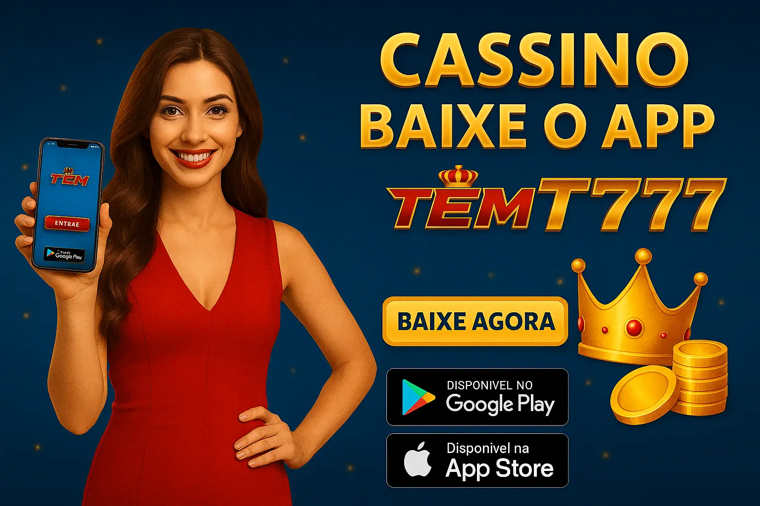 Baixar o TEM777 Cassino App