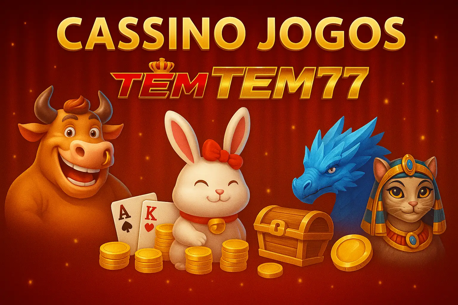 Jogos de cassino online TEM777